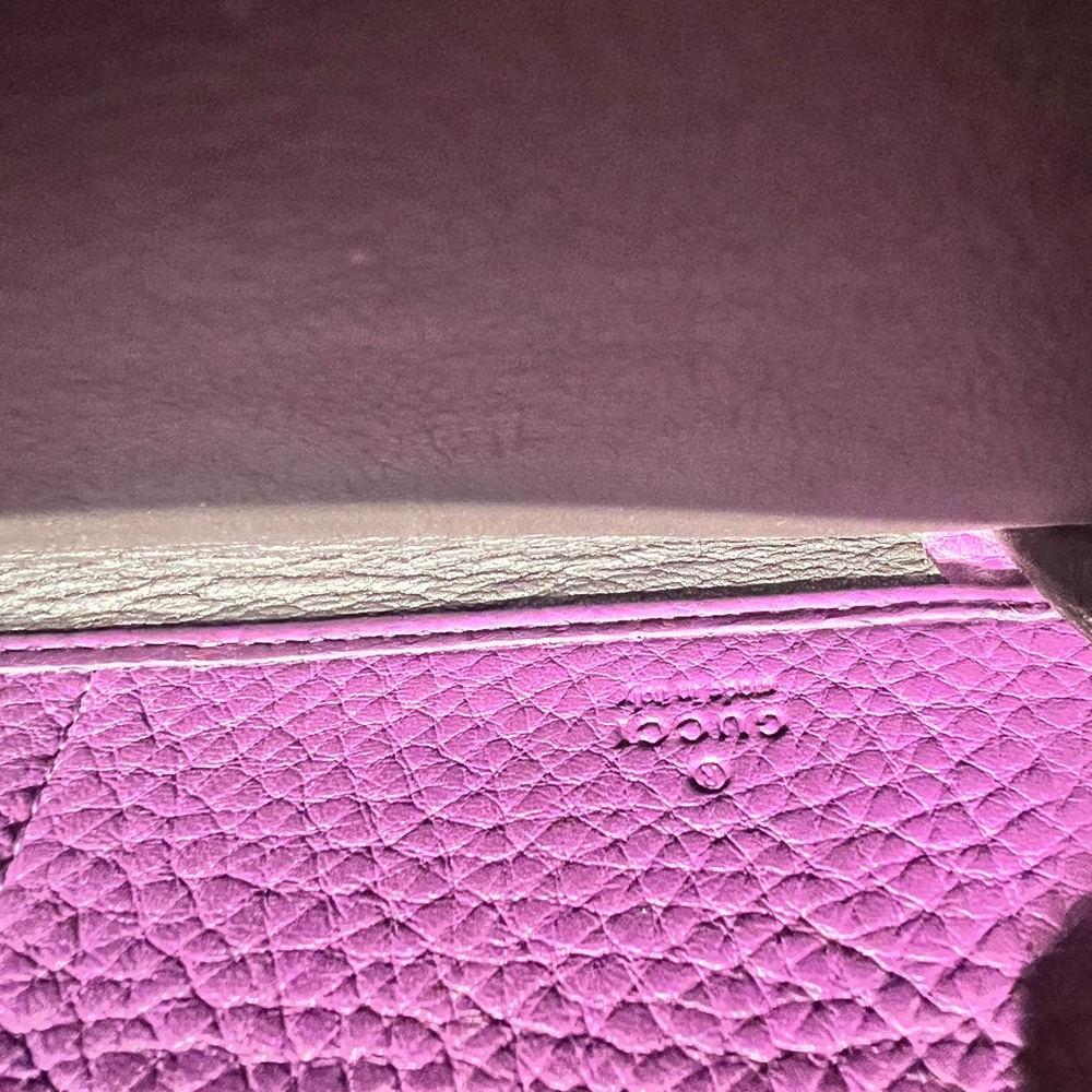 Authentic Gucci Soho GG Leather Continental Zipper Wallet - Picture 4 of 5